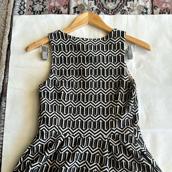 ANTHROPOLOGIE Leifsdottir Tonnelle Zip Front Dress Textured Sleeveless Size 4 - Picture 11 of 16